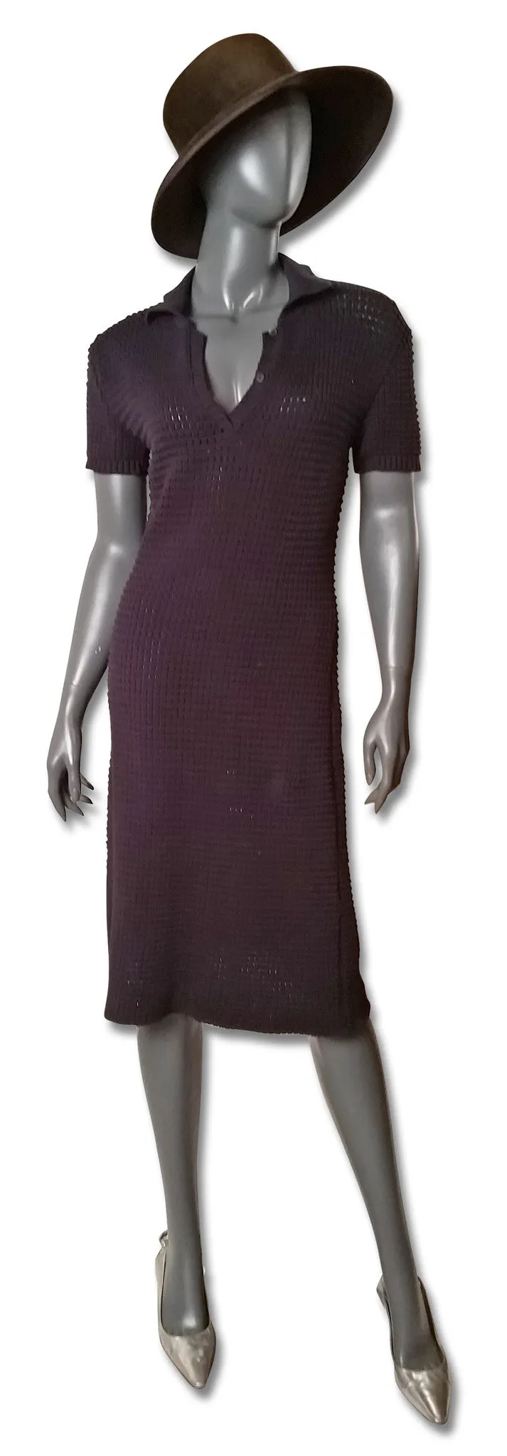 Miu Miu Knit Polo Dress