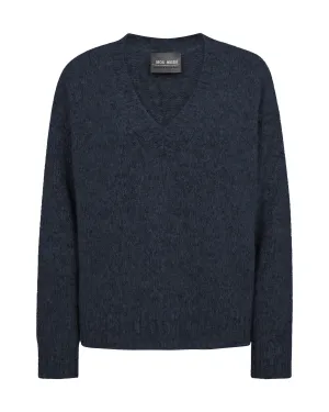 MMWelma Warm Knit Salute Navy