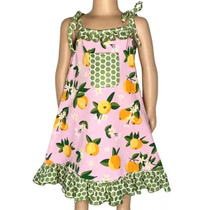 Peach Pink Spaghetti Strap Dress