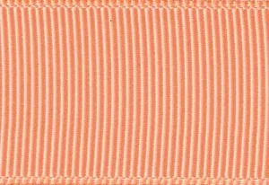 Perfect Peach Grosgrain Ribbon cut to 80CM (24 pieces)