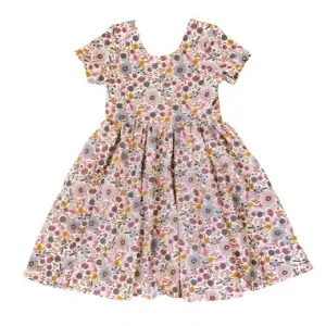 Plum Fields Knit Twirl Dress
