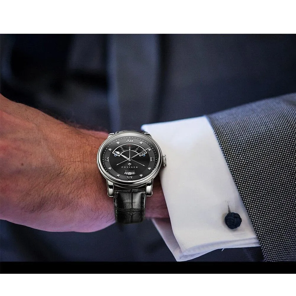 Poniger Luxury Atuomatic Watch P7.19