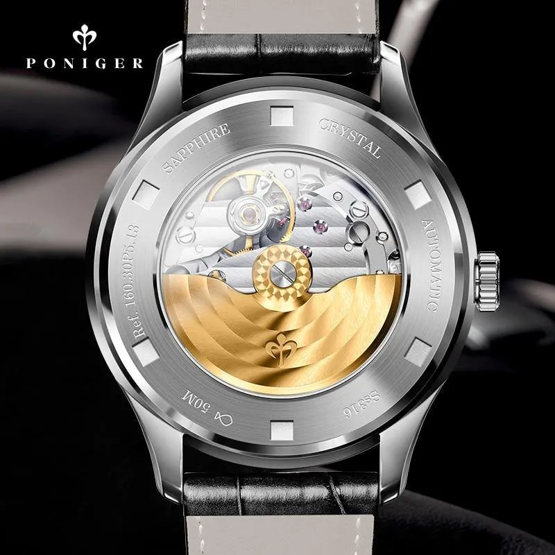 Poniger Miyota Automatic Self-wind Ref.P5.13