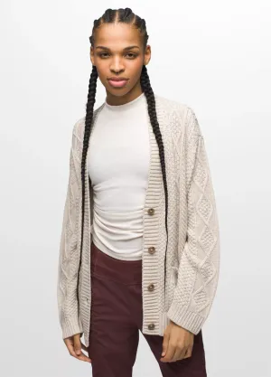 PRA2046131 Sangria Fields Cardigan