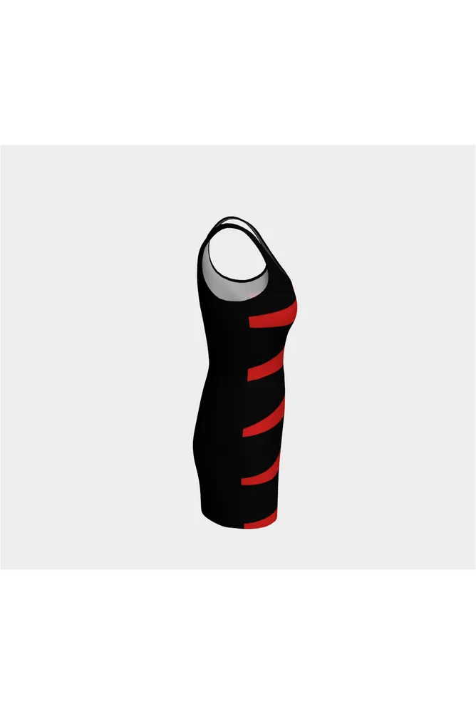 Red Hot Bodycon Dress
