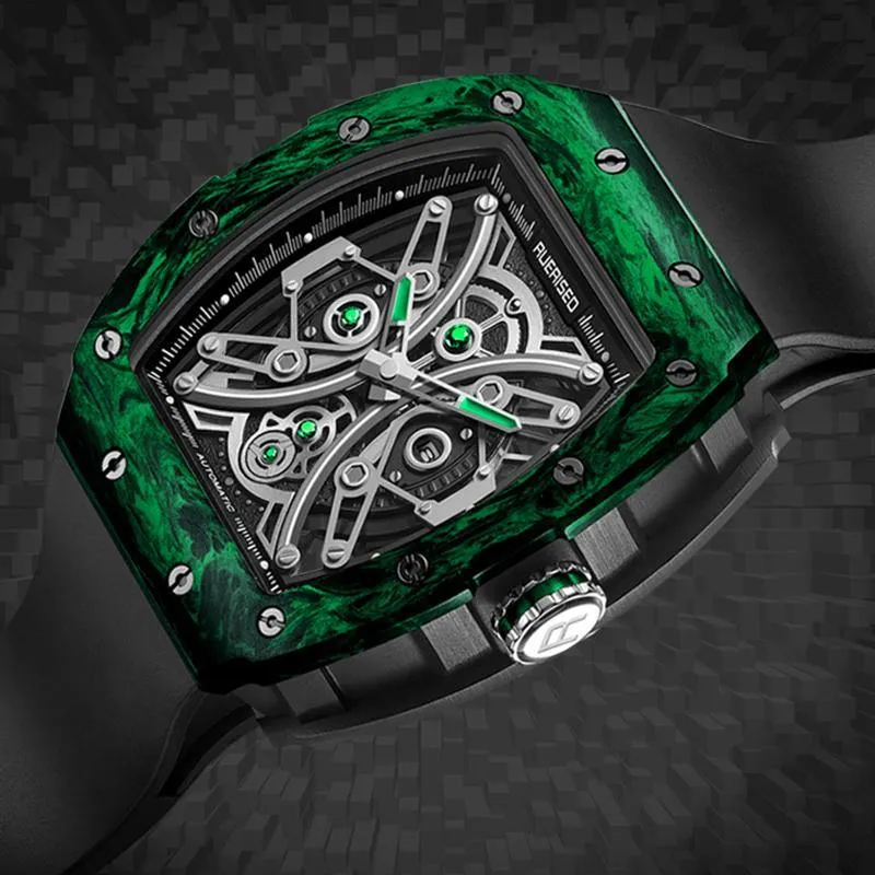 Ruerised Carbon Fiber Green MR-63001G