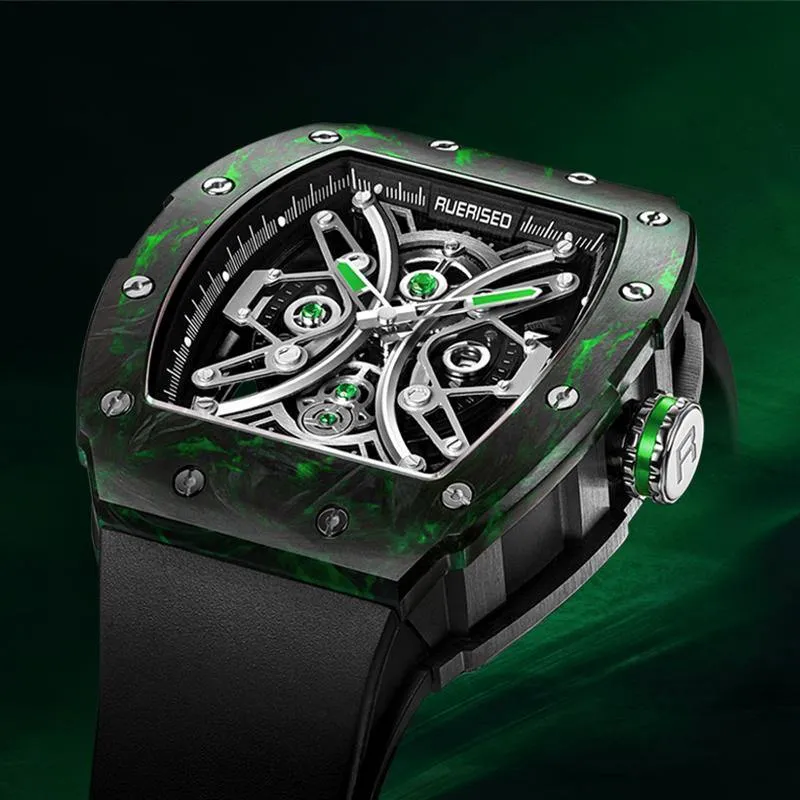 Ruerised Carbon Fiber Green MR-63001G