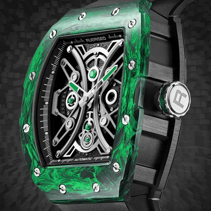 Ruerised Carbon Fiber Green MR-63001G