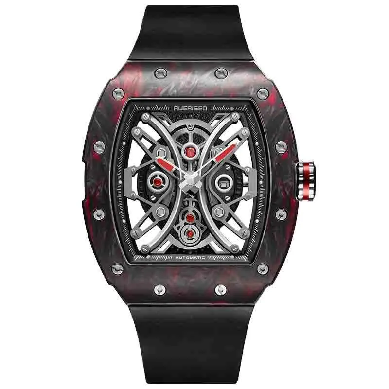 Ruerised Carbon Fiber Red MR-63001G
