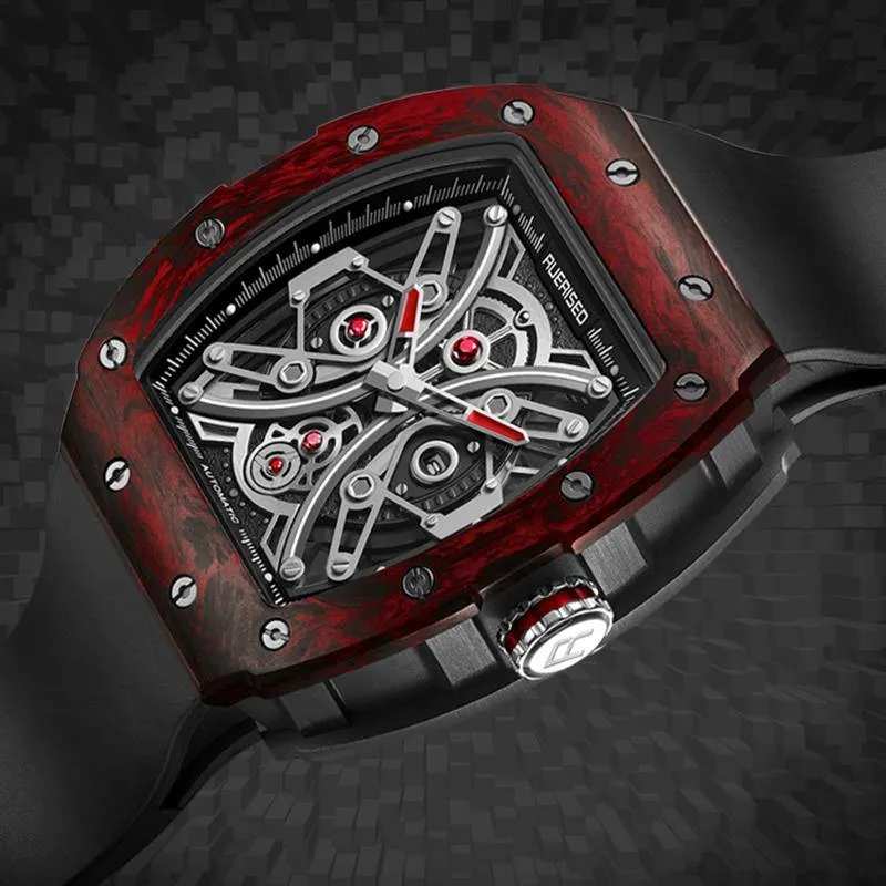 Ruerised Carbon Fiber Red MR-63001G