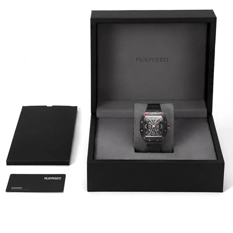 Ruerised Carbon Fiber Red MR-63001G