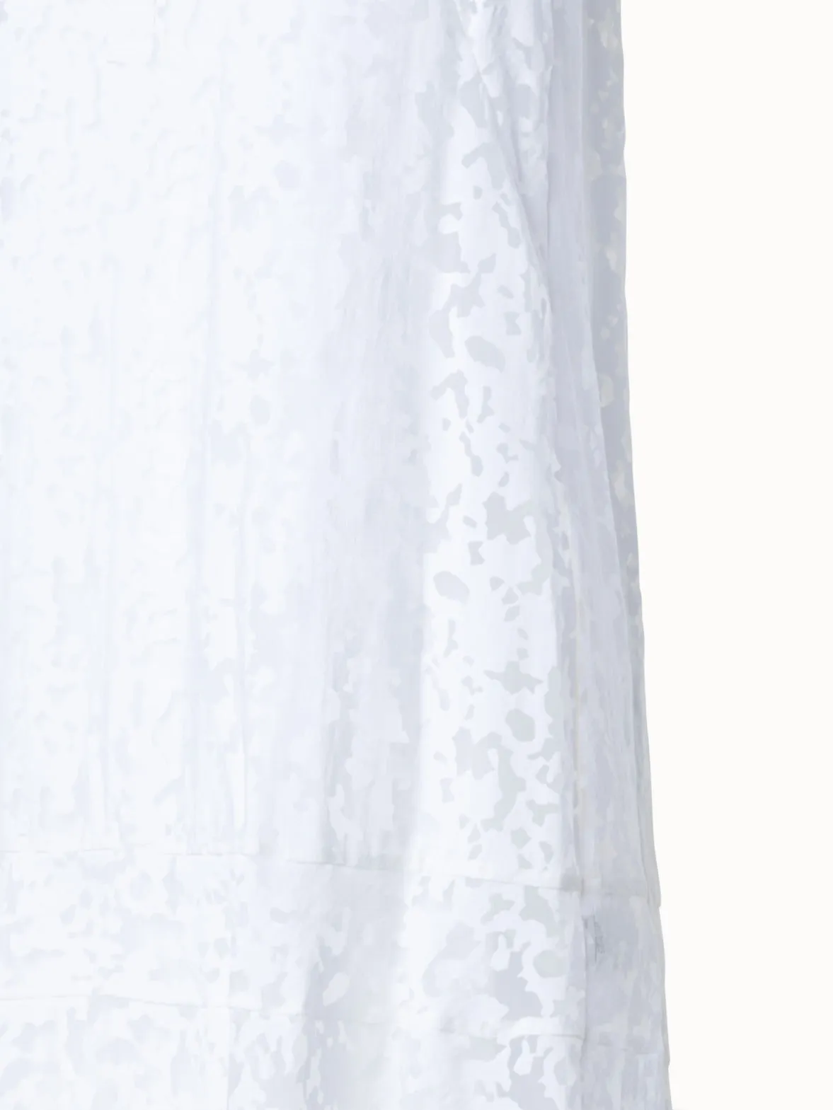 Semitransparent Kaleidoscope Organzino Maxi Dress