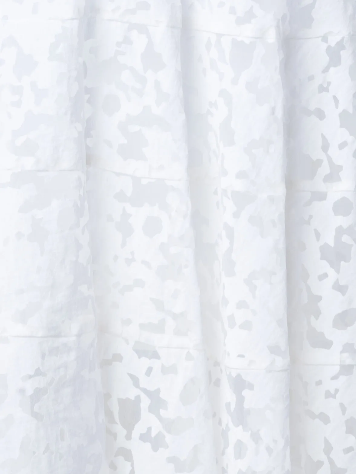 Semitransparent Kaleidoscope Organzino Maxi Dress