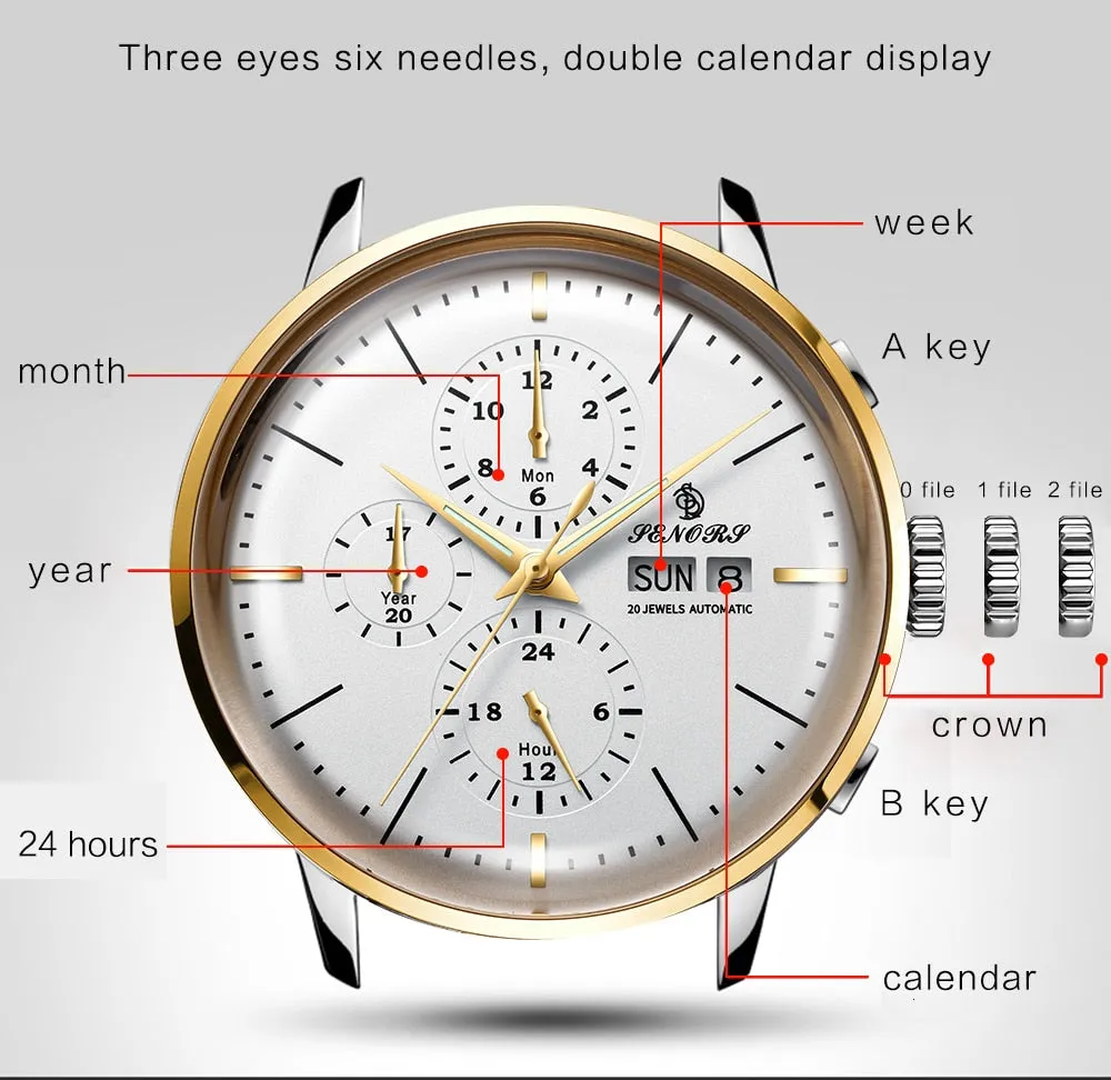 Senors Automatic Yellow SN084