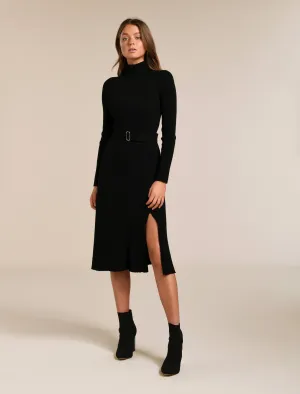 Stephanie Rib Midi Knit Dress