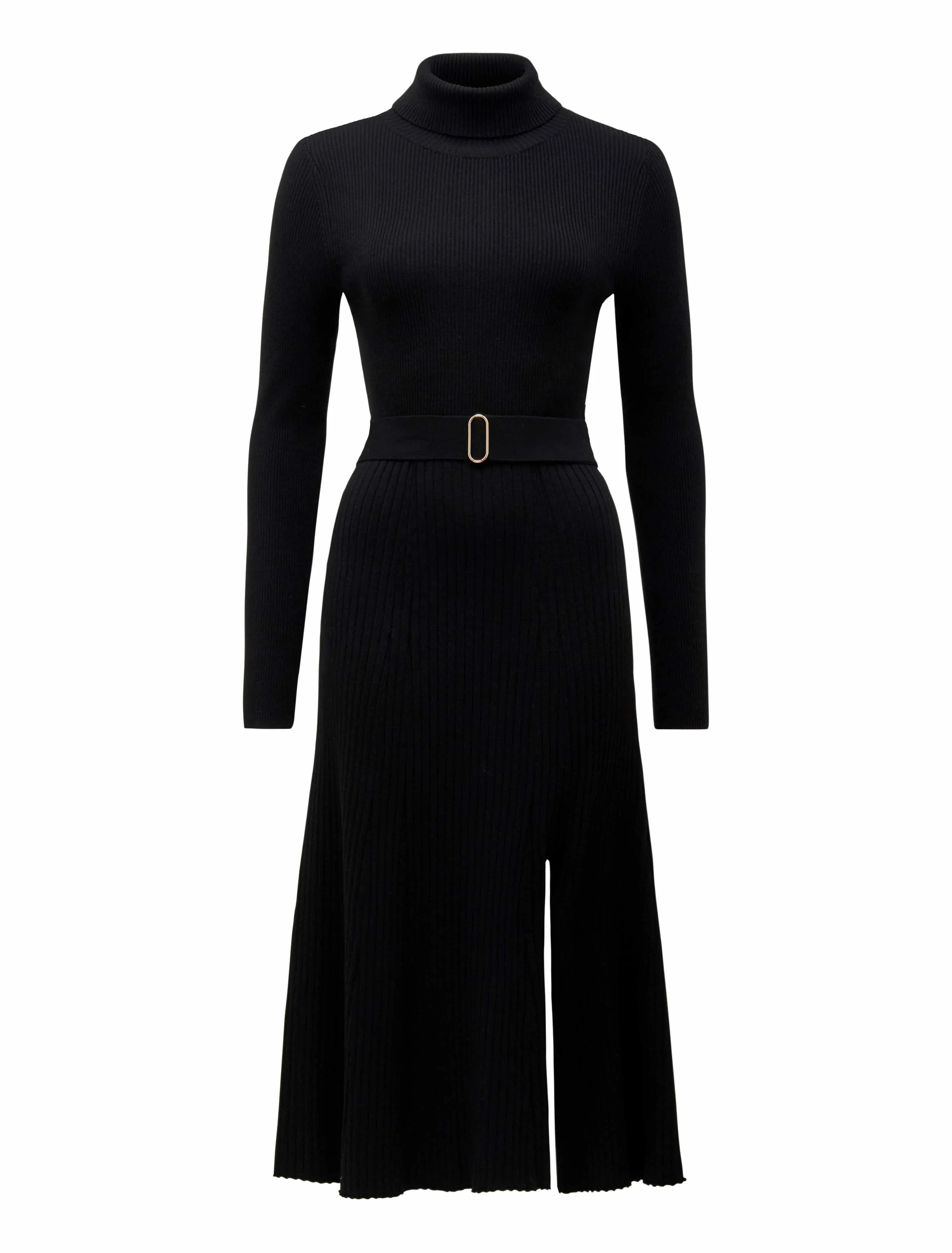 Stephanie Rib Midi Knit Dress