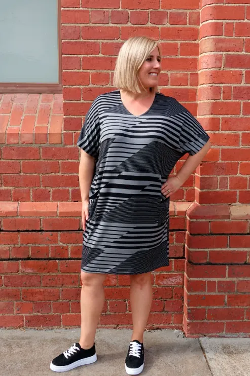 Style ARC - Kitt Knit Dress (Sizes 4-16)  Sewing Pattern