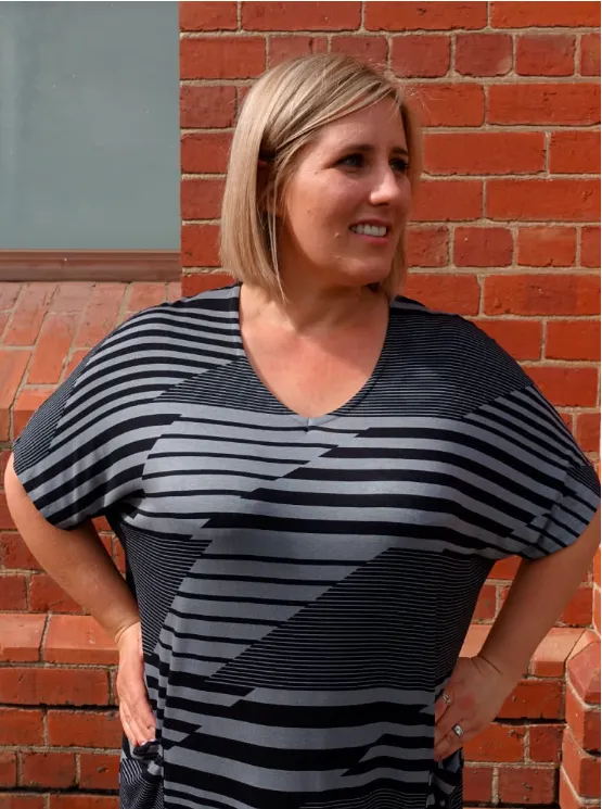 Style ARC - Kitt Knit Dress (Sizes 4-16)  Sewing Pattern