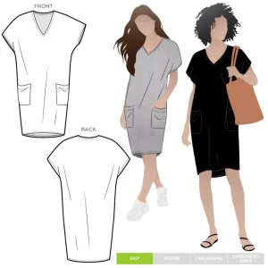 Style ARC - Kitt Knit Dress (Sizes 4-16)  Sewing Pattern