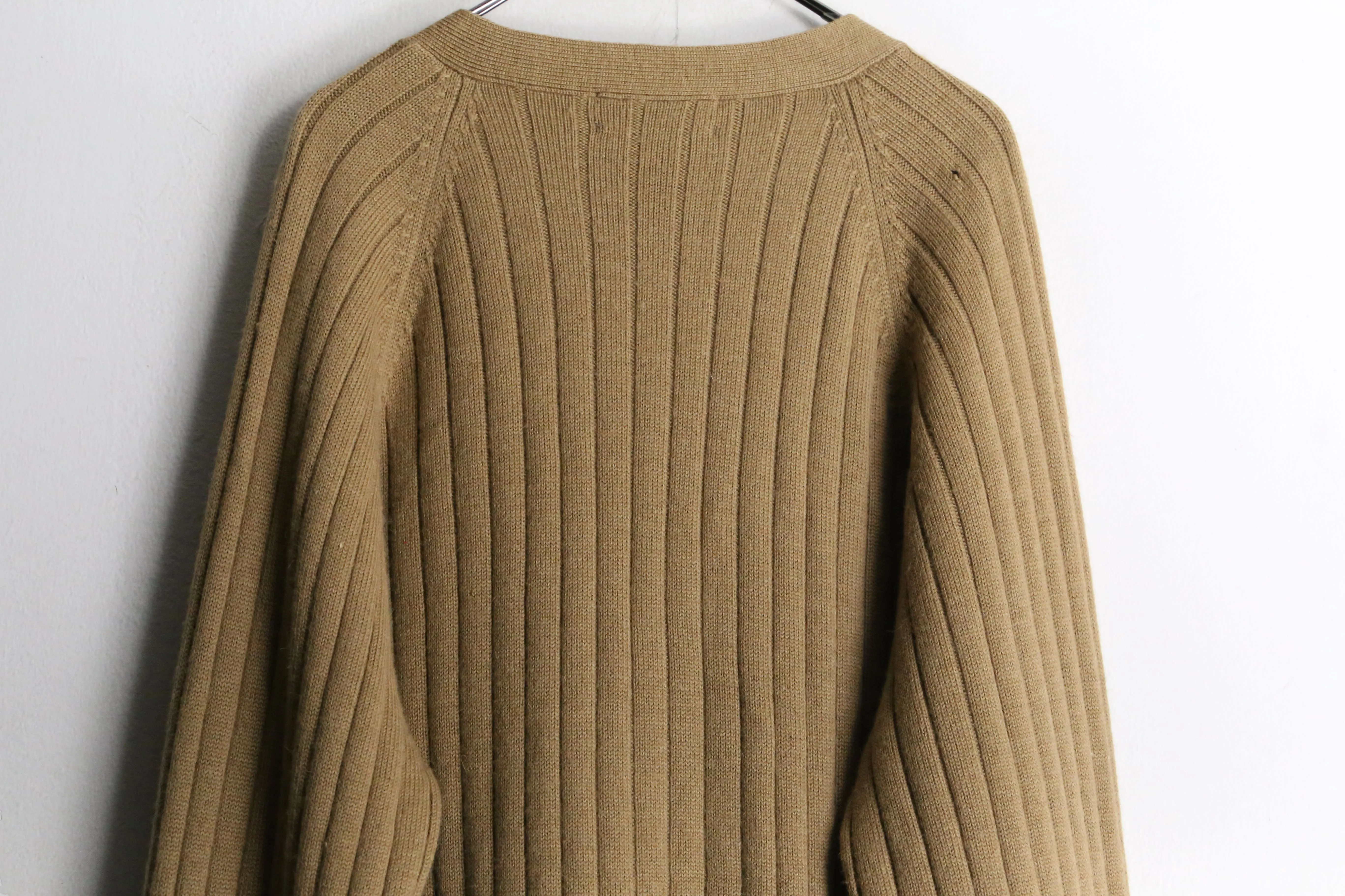 suede switch knit cardigan