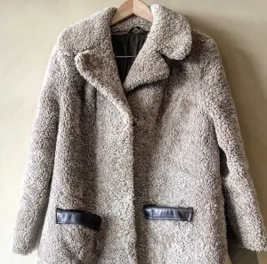 Vintage UK Womens Shearling jacket - Size Small- Medium