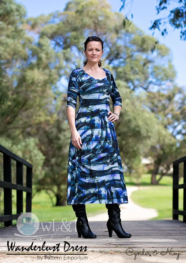 Wanderlust | Fit & Flare Dress Sewing Pattern