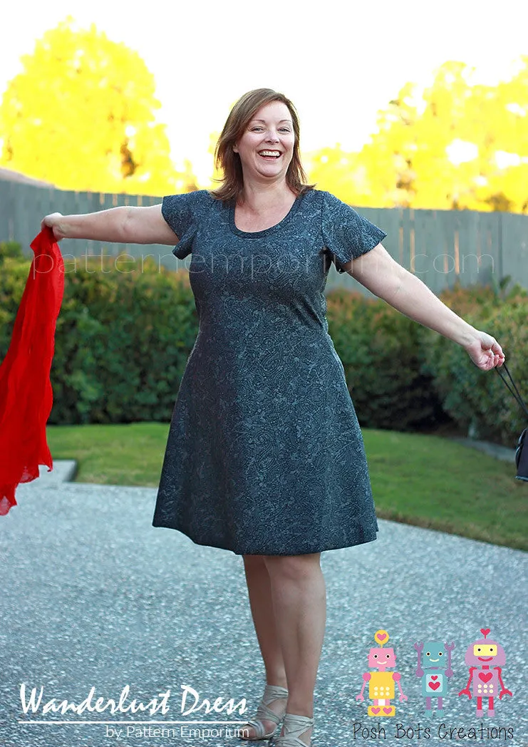 Wanderlust | Fit & Flare Dress Sewing Pattern