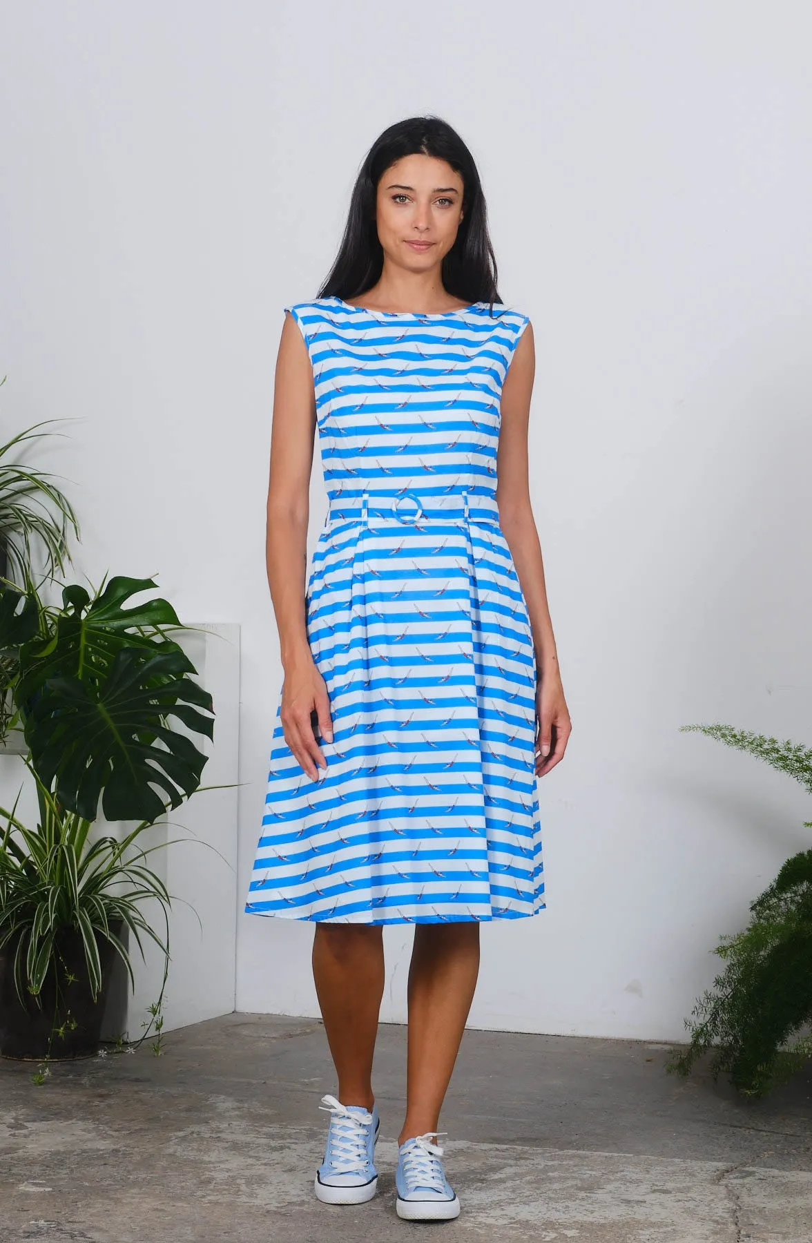 Warwick Dress in Divers Print
