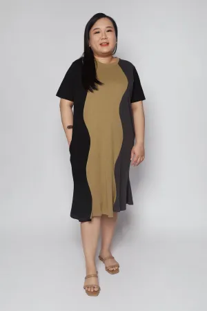 Xavier Colourblock Dress